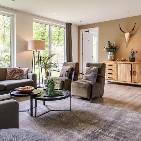 Prázdninový dům Boshuys 20 Personen Met Jacuzzi En Sauna Wekerom